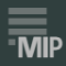 Displays the image plane rendered by the MIP for 2D.